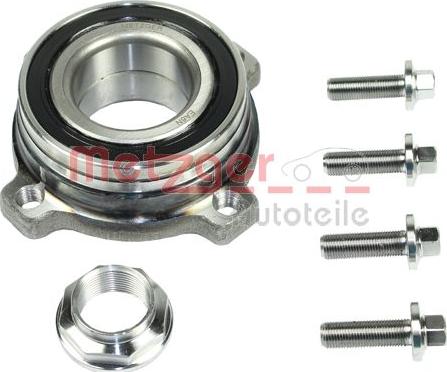 Metzger WM 1201 - Wheel hub, bearing Kit www.autospares.lv