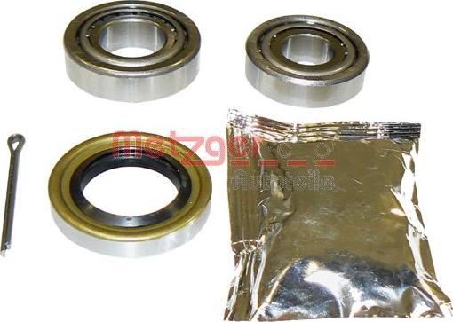 Metzger WM 1286 - Wheel hub, bearing Kit www.autospares.lv