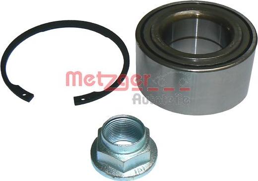 Metzger WM 174.40 - Wheel hub, bearing Kit www.autospares.lv