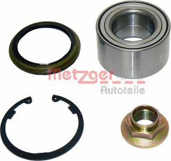 Metzger WM 890 - Подшипник ступицы колеса, комплект www.autospares.lv