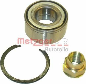 Metzger WM 855 - Riteņa rumbas gultņa komplekts www.autospares.lv