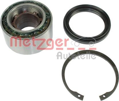 Metzger WM 3969 - Riteņa rumbas gultņa komplekts www.autospares.lv