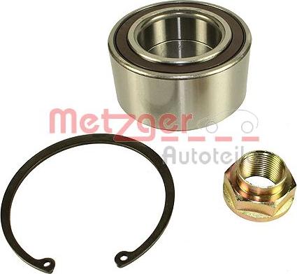 Metzger WM 3961 - Подшипник ступицы колеса, комплект www.autospares.lv