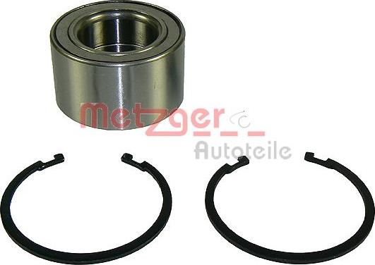 Metzger WM 3981 - Wheel hub, bearing Kit www.autospares.lv