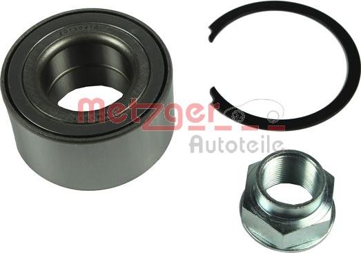 Metzger WM 3581 - Подшипник ступицы колеса, комплект www.autospares.lv