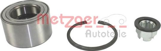 Metzger WM 3613 - Riteņa rumbas gultņa komplekts www.autospares.lv