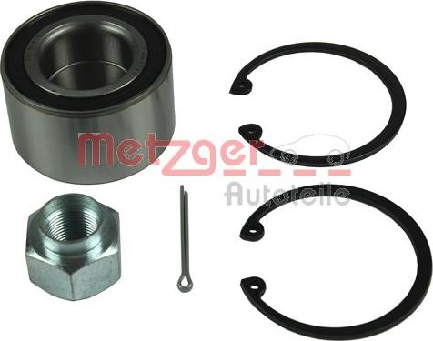 Metzger WM 3786 - Подшипник ступицы колеса, комплект www.autospares.lv