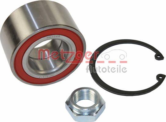 Metzger WM 2096 - Wheel hub, bearing Kit www.autospares.lv