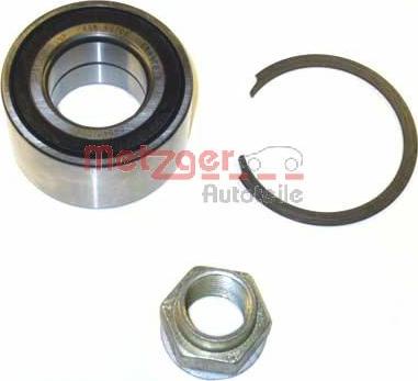 Metzger WM 2047 - Подшипник ступицы колеса, комплект www.autospares.lv