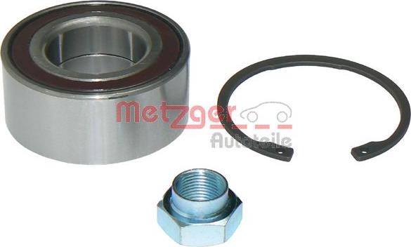 Metzger WM 2051 - Wheel hub, bearing Kit www.autospares.lv