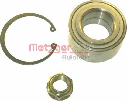 Metzger WM 2067 - Riteņa rumbas gultņa komplekts www.autospares.lv