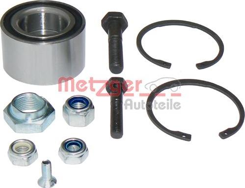 Metzger WM 200 - Wheel hub, bearing Kit www.autospares.lv