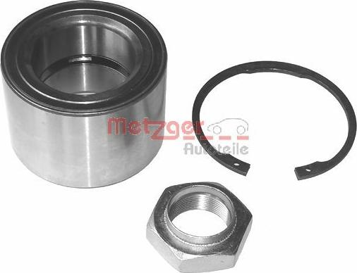 Metzger WM 2084 - Wheel hub, bearing Kit www.autospares.lv