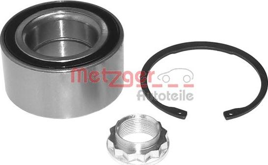 Metzger WM 2083 - Wheel hub, bearing Kit www.autospares.lv