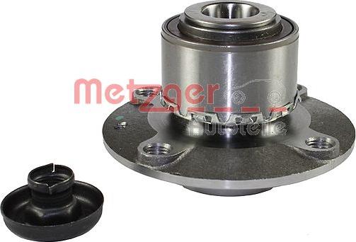 Metzger WM 2039 - Подшипник ступицы колеса, комплект www.autospares.lv