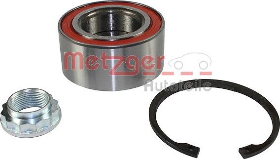 Metzger WM 2024 - Wheel hub, bearing Kit www.autospares.lv