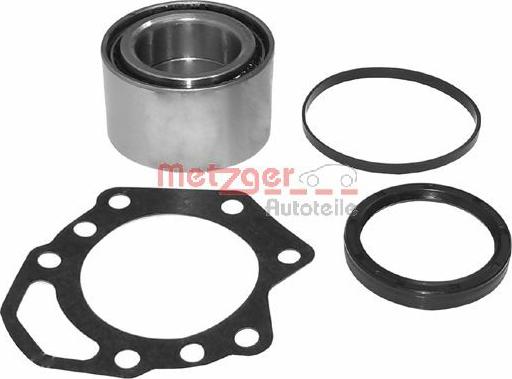 Metzger WM 2023 - Wheel hub, bearing Kit www.autospares.lv