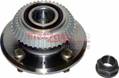 Metzger WM 2109 - Wheel hub, bearing Kit www.autospares.lv