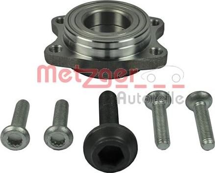 Metzger WM 2102 - Подшипник ступицы колеса, комплект www.autospares.lv