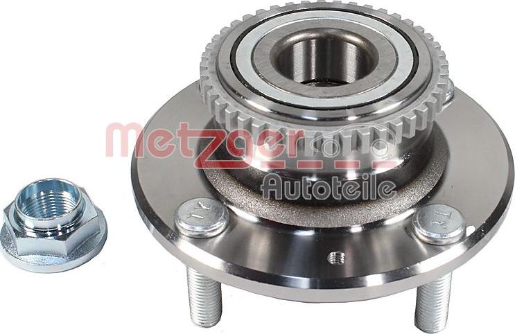 Metzger WM 2304 - Wheel hub, bearing Kit www.autospares.lv