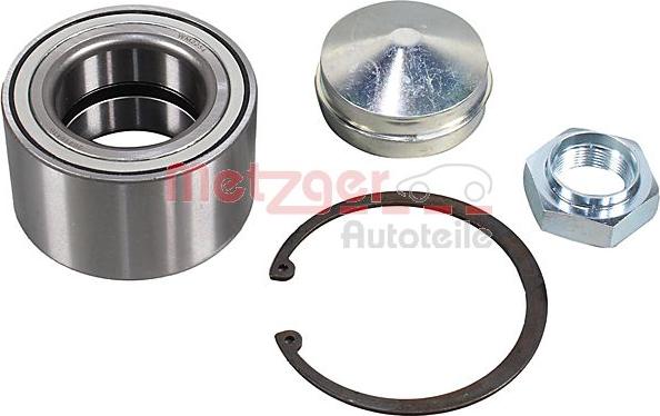 Metzger WM 2254 - Wheel hub, bearing Kit www.autospares.lv