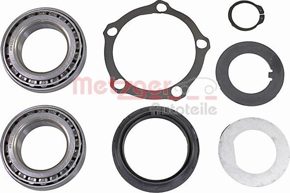 Metzger WM 2257 - Wheel hub, bearing Kit www.autospares.lv