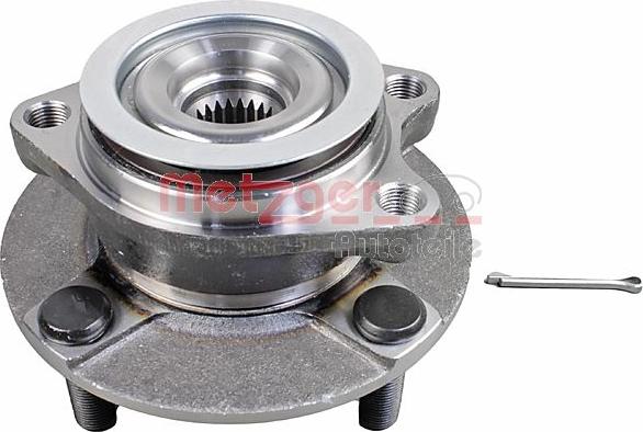 Metzger WM 2230 - Wheel hub, bearing Kit www.autospares.lv