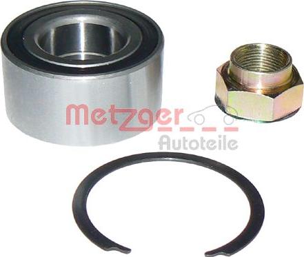 Metzger WM 795 - Подшипник ступицы колеса, комплект www.autospares.lv