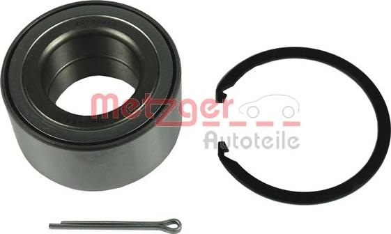 Metzger WM 7408 - Wheel hub, bearing Kit www.autospares.lv