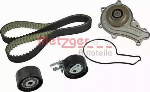 Metzger WM-Z 9140WP - Водяной насос + комплект зубчатого ремня ГРМ www.autospares.lv