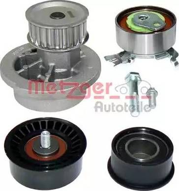 Metzger WM-Z 605WP - Water Pump & Timing Belt Set www.autospares.lv