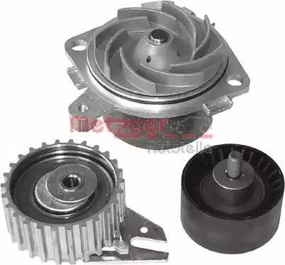 Metzger WM-Z 016WP - Водяной насос + комплект зубчатого ремня ГРМ www.autospares.lv