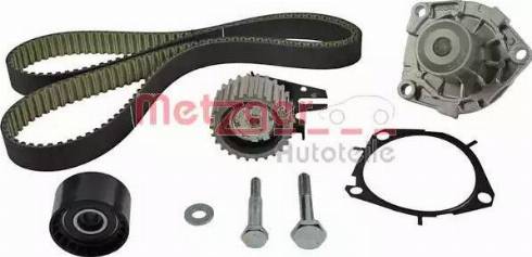 Metzger WM-Z 7610WP - Water Pump & Timing Belt Set www.autospares.lv