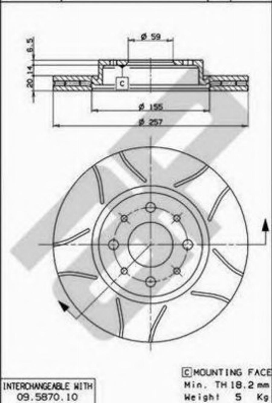 Metzger X24499 - Bremžu diski www.autospares.lv