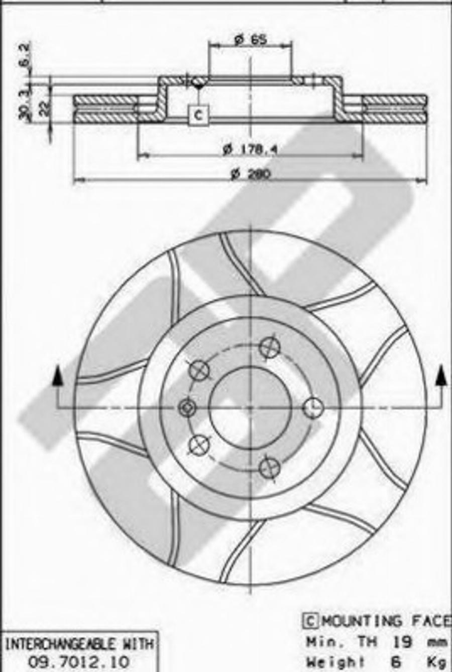 Metzger X24691 - Bremžu diski autospares.lv