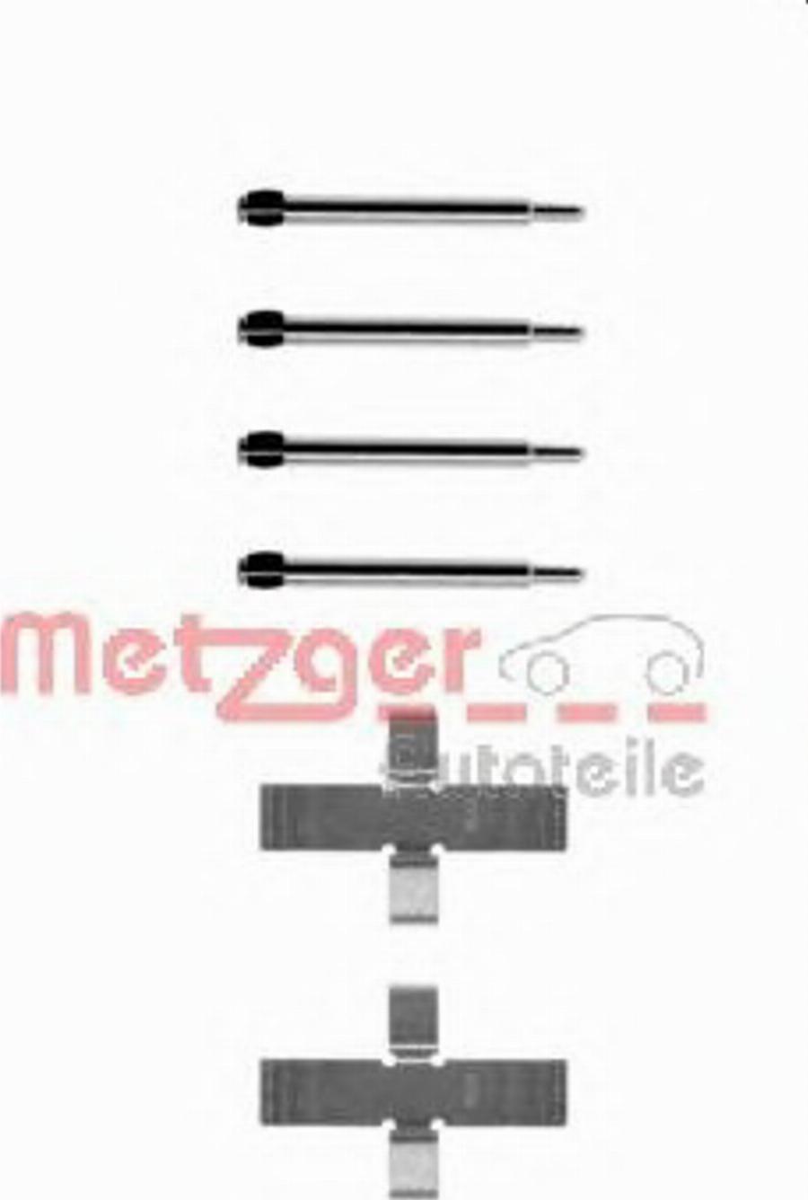 Metzger Z 0903 - Piederumu komplekts, Disku bremžu uzlikas www.autospares.lv