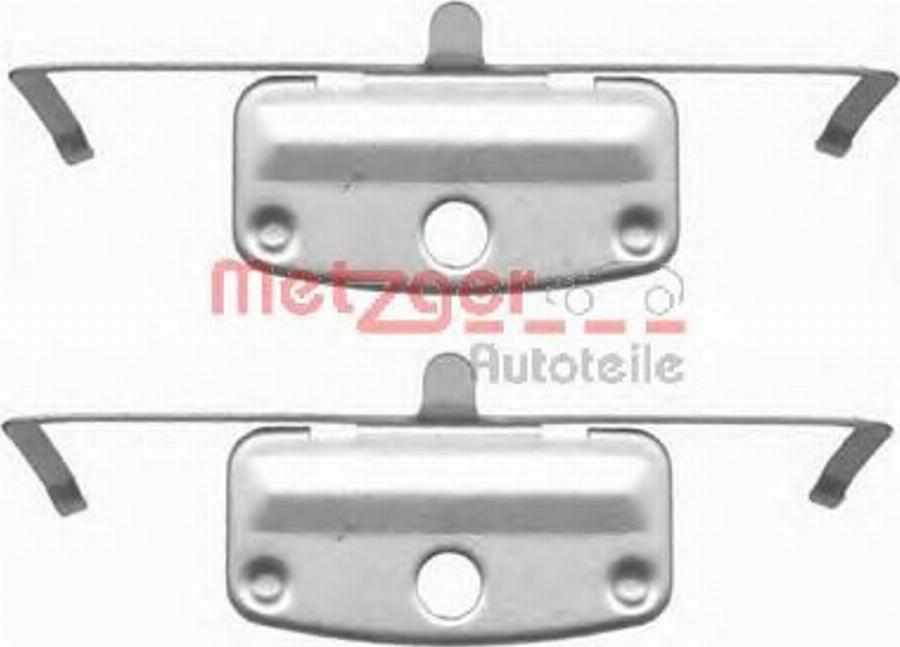 Metzger Z 1644 - Piederumu komplekts, Disku bremžu uzlikas www.autospares.lv