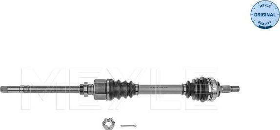 Meyle 40-14 498 0039 - Piedziņas vārpsta www.autospares.lv