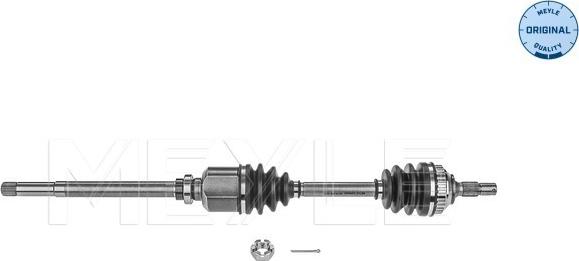 Meyle 40-14 498 0028 - Piedziņas vārpsta autospares.lv