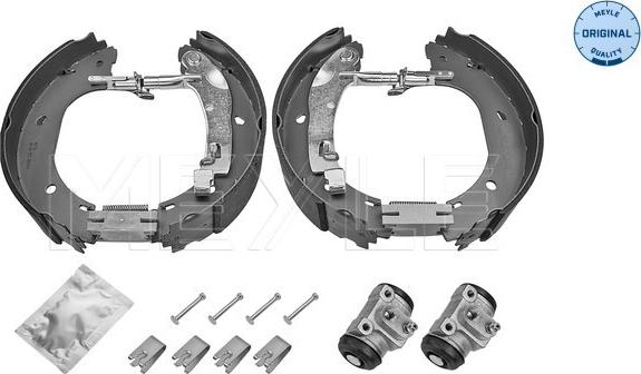 Meyle 40-14 533 0007 - Bremžu loku komplekts www.autospares.lv