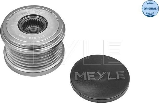 Meyle 514 053 1004 - Шкив генератора, муфта www.autospares.lv