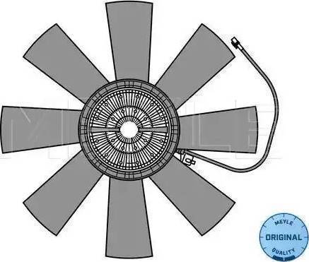 Meyle 534 234 0004 - Ventilators, Motora dzesēšanas sistēma www.autospares.lv