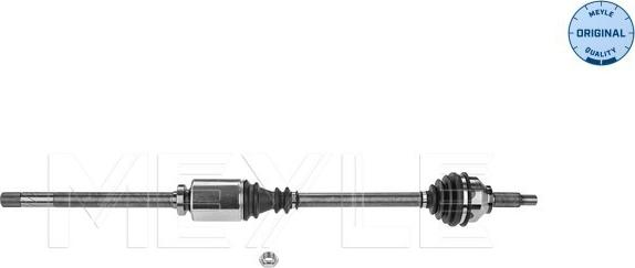 Meyle 614 498 0036 - Piedziņas vārpsta www.autospares.lv