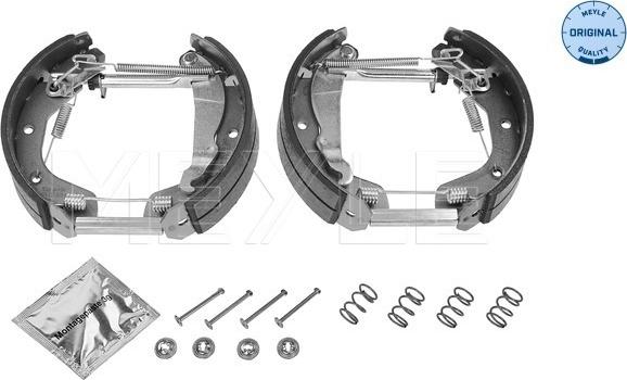 Meyle 614 533 0008/K - Bremžu loku komplekts autospares.lv