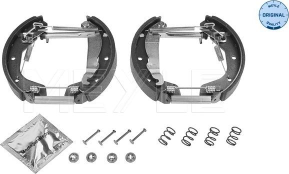 Meyle 614 533 0007/K - Bremžu loku komplekts www.autospares.lv