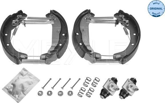 Meyle 614 533 0014 - Bremžu loku komplekts autospares.lv