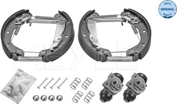 Meyle 614 533 0011 - Bremžu loku komplekts www.autospares.lv