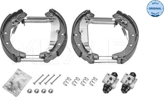 Meyle 614 533 0012 - Bremžu loku komplekts autospares.lv