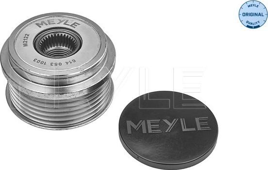 Meyle 614 053 1003 - Piedziņas skriemelis, Ģenerators www.autospares.lv