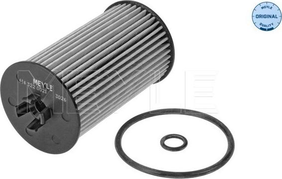 Meyle 614 322 0021 - Масляный фильтр www.autospares.lv